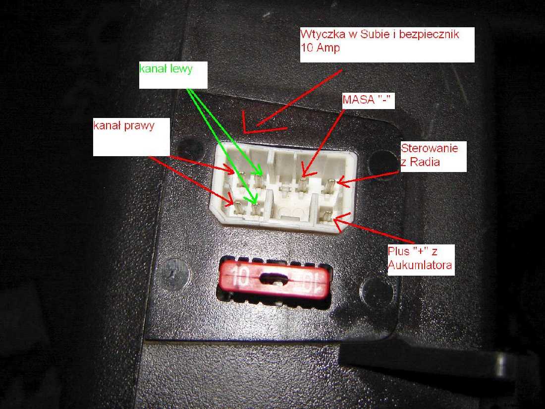 Fiat Punto :: Forum • Zobacz Temat - Montaż Seryjnego Subwoofer'a Punto 2