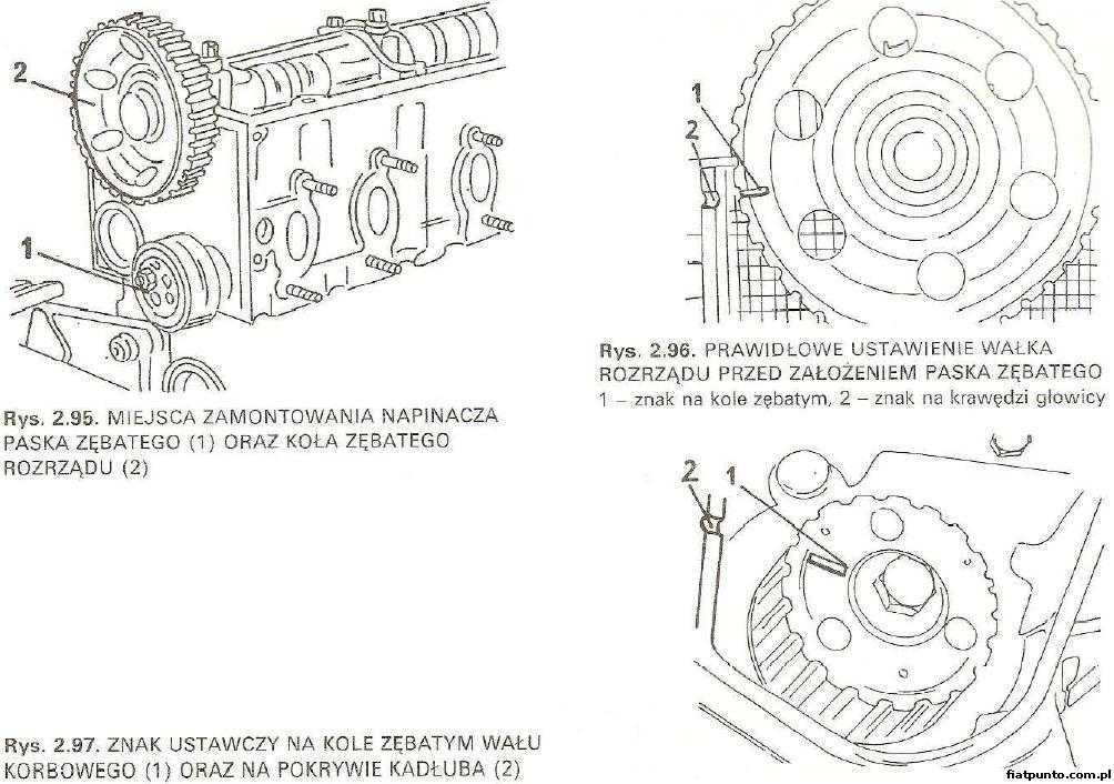 Fiat Punto :: Forum • Zobacz Temat - Ustawienie Rozrządu